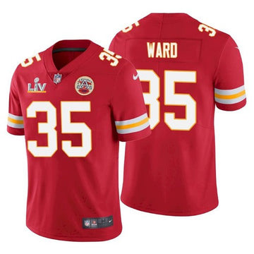Charvarius Ward Kansas City Chiefs red Limited jersey