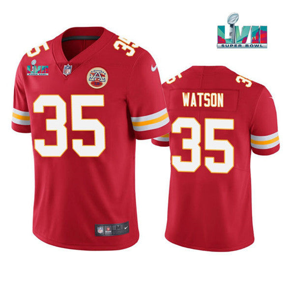 Jaylen Watson Kansas City Chiefs red Vapor jersey