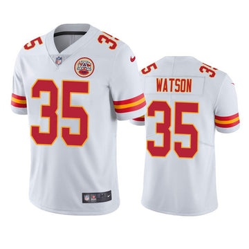 Jaylen Watson Kansas City Chiefs white Vapor jersey