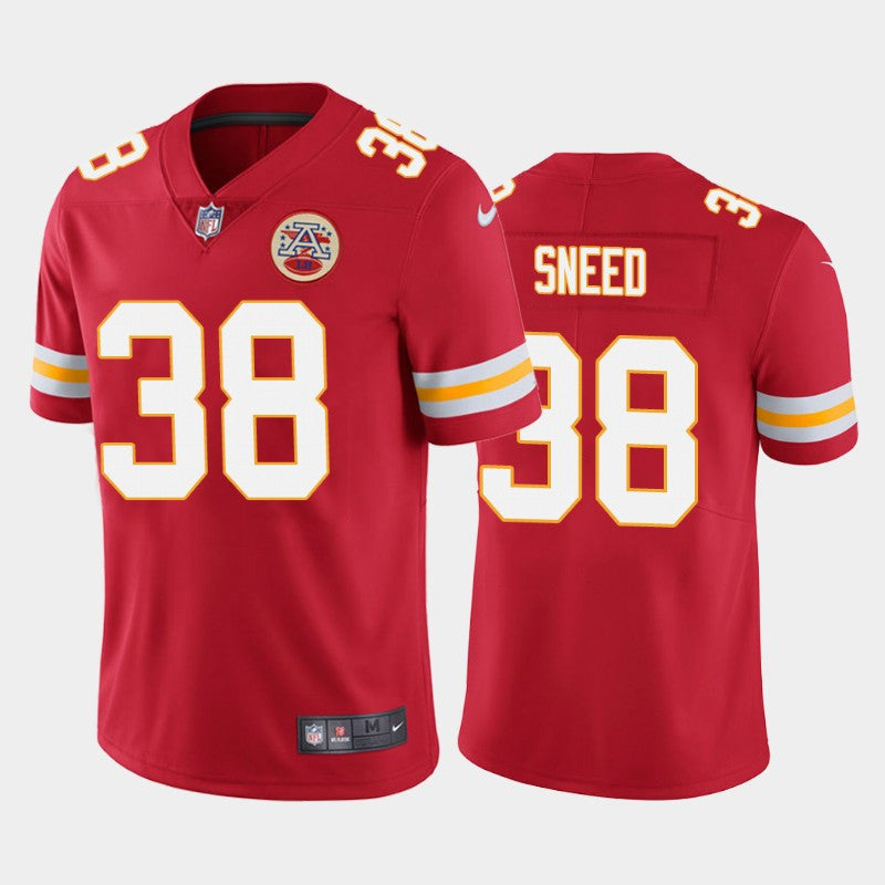 L'Jarius Sneed Kansas City Chiefs red Vapor jersey