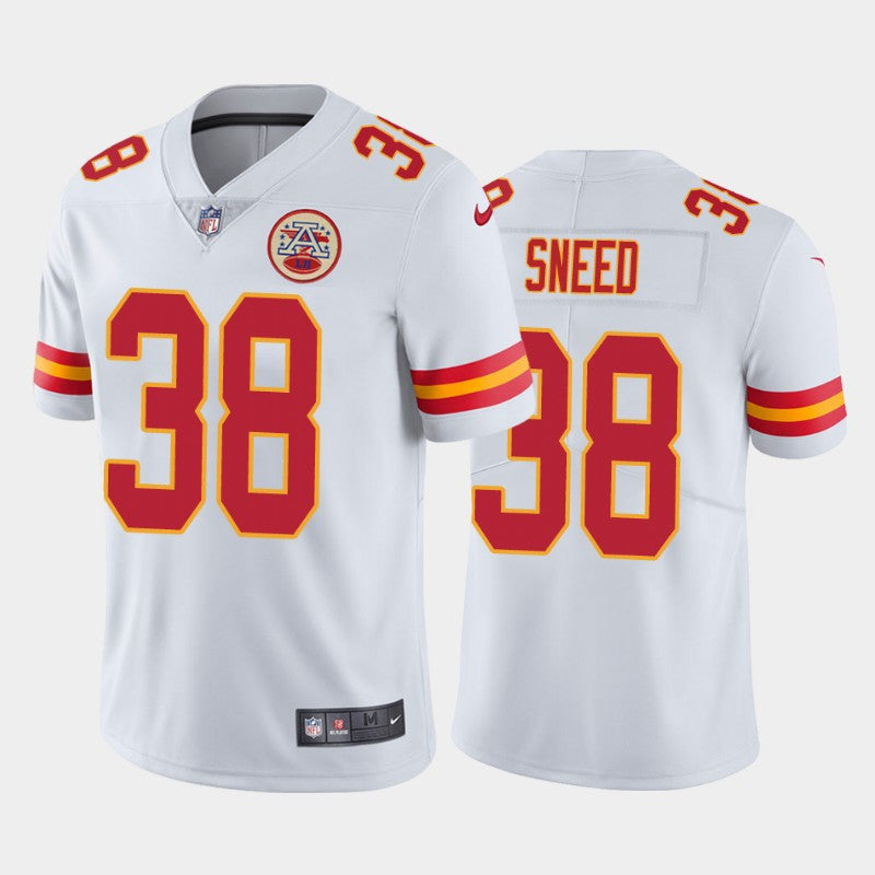 L'Jarius Sneed Kansas City Chiefs white Vapor jersey