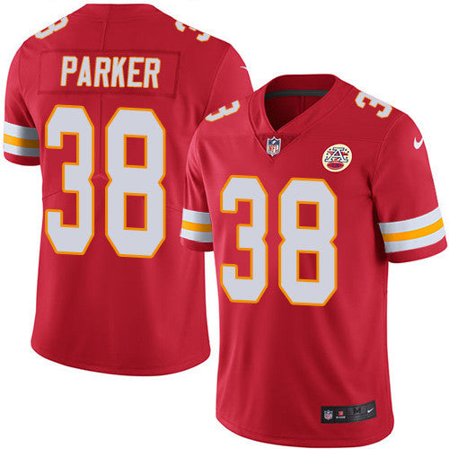 Ron Parker Kansas City Chiefs red Vapor jersey