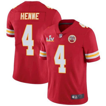 Chad Henne Kansas City Chiefs red Limited jersey