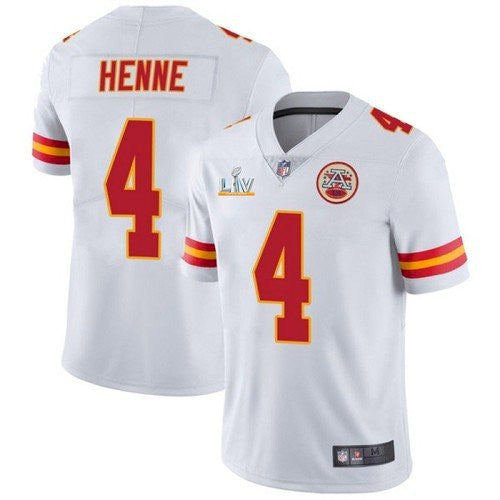 Chad Henne Kansas City Chiefs white Limited jersey
