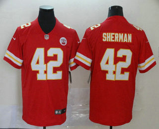 Anthony Sherman Kansas City Chiefs red Vapor jersey