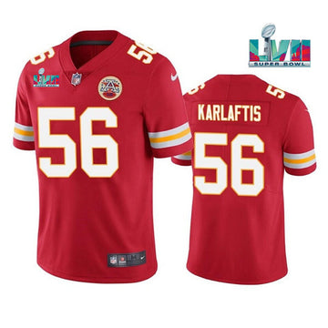 George Karlaftis Kansas City Chiefs red Vapor jersey