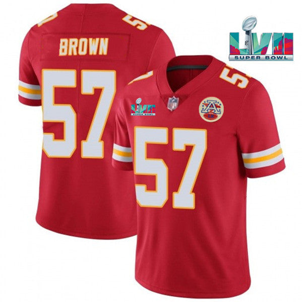 Orlando Brown Kansas City Chiefs red Vapor jersey