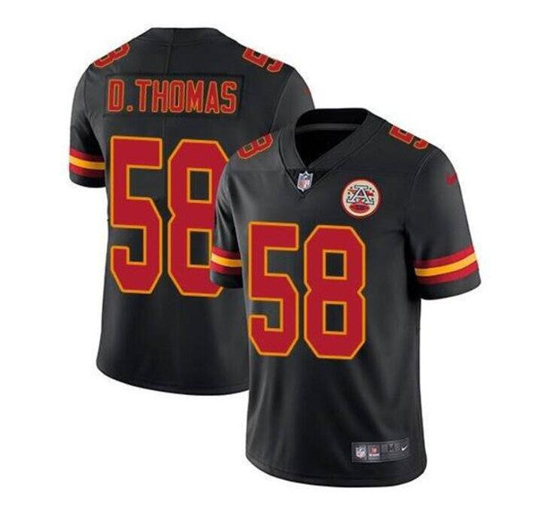 Derrick Thomas Kansas City Chiefs black Limited jersey