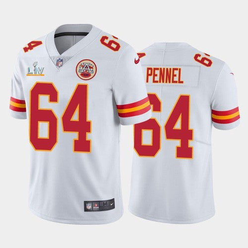 Mike Pennel Kansas City Chiefs white Limited jersey