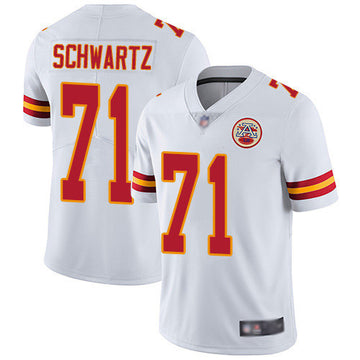 Mitchell Schwartz Kansas City Chiefs white Vapor jersey