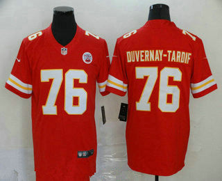 Laurent Duvernay-Tardif Kansas City Chiefs red Vapor jersey