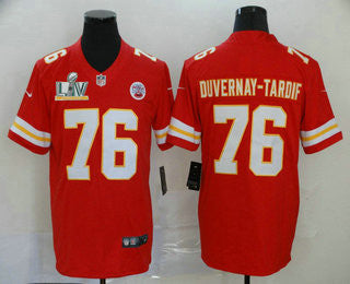 Laurent Duvernay-Tardif Kansas City Chiefs red Vapor jersey