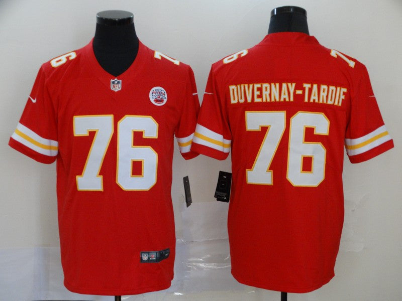 Laurent Duvernay-Tardif Kansas City Chiefs red Vapor jersey