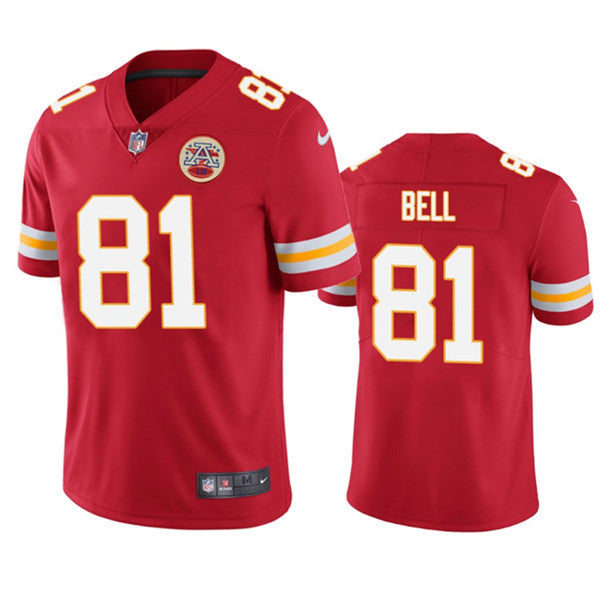 Blake Bell Kansas City Chiefs red Vapor jersey
