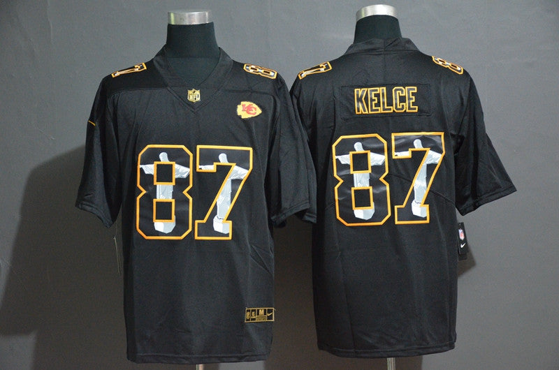 Travis Kelce Kansas City Chiefs black Limited jersey