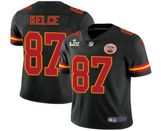 Travis Kelce Kansas City Chiefs black Vapor jersey