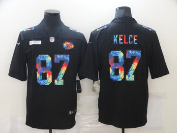 Travis Kelce Kansas City Chiefs black Limited jersey