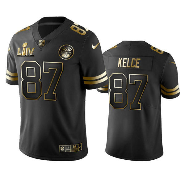 Travis Kelce Kansas City Chiefs black Vapor jersey