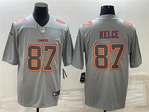 Travis Kelce Kansas City Chiefs gray Fashion jersey