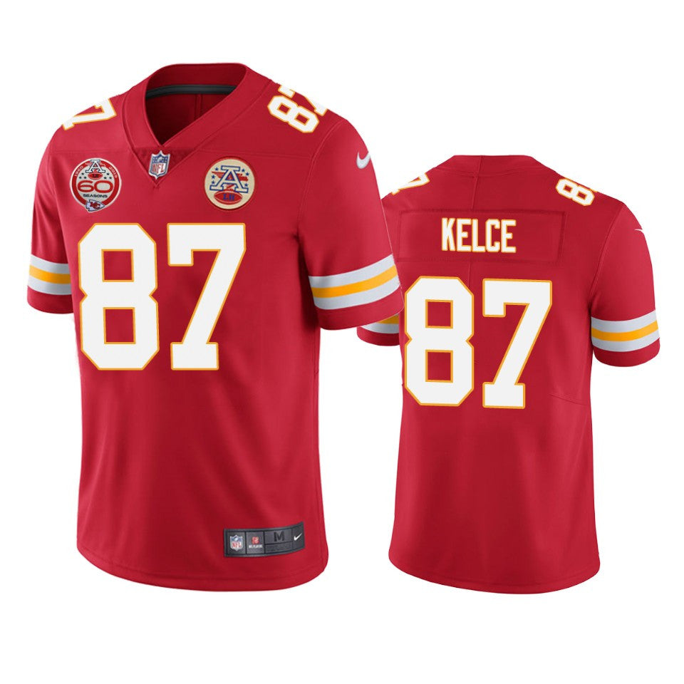 Travis Kelce Kansas City Chiefs red Limited jersey