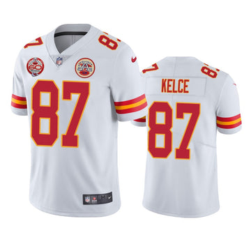 Travis Kelce Kansas City Chiefs white Limited jersey
