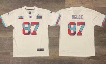 Travis Kelce Kansas City Chiefs white Vapor jersey