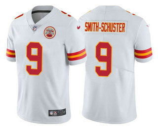 JuJu Smith-Schuster Kansas City Chiefs white Vapor jersey