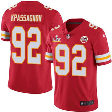Tanoh Kpassagnon Kansas City Chiefs red Limited jersey