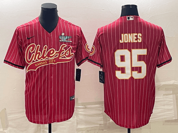 Chris Jones Kansas City Chiefs red jersey