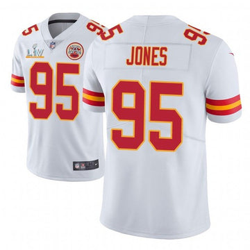 Chris Jones Kansas City Chiefs white Limited jersey