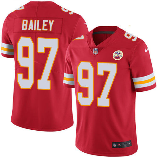 Allen Bailey Kansas City Chiefs red Vapor jersey