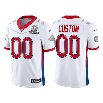 Custom Kansas City Chiefs white jersey