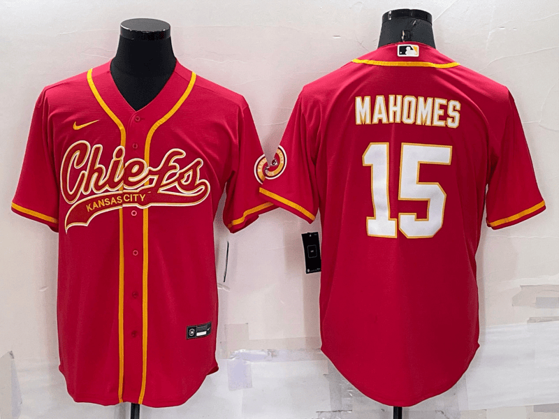 Patrick Mahomes Kansas City Chiefs red jersey