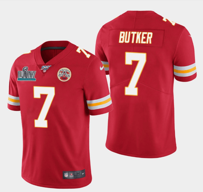 Kansas City Chiefs red Vapor jersey