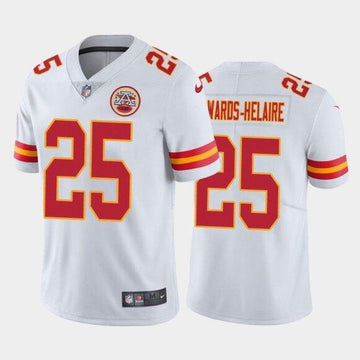 Kansas City Chiefs white Vapor jersey