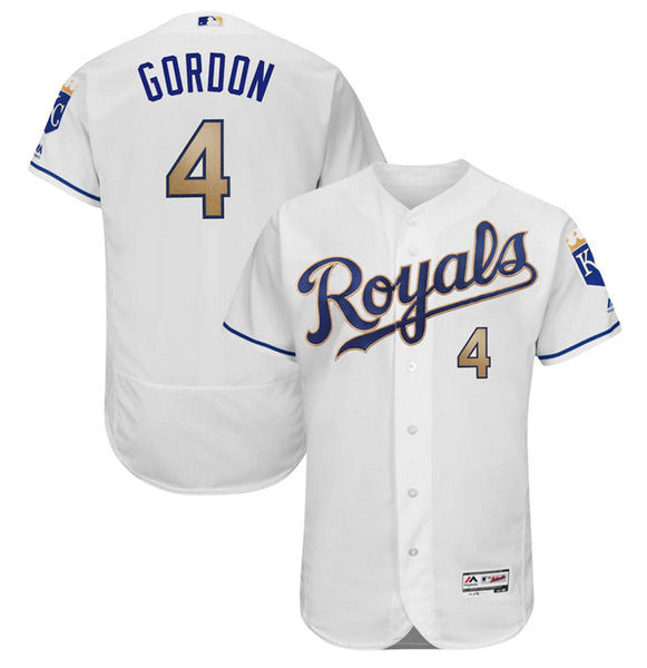 Alex Gordon Kansas City Royals white jersey