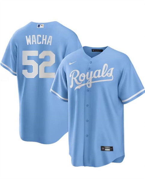 Michael Wacha Kansas City Royals blue Limited jersey