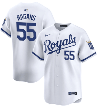 Cole Ragans Kansas City Royals white Limited jersey
