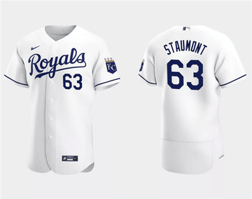 Josh Staumont Kansas City Royals white jersey