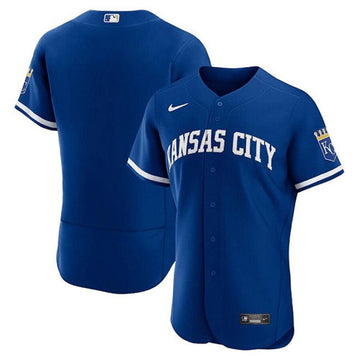 Custom Kansas City Royals blue jersey