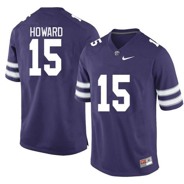 Will Howard Kansas State Wildcats purple Limited jersey