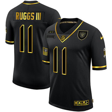Henry Ruggs III Las Vegas Raiders black Salute To Service jersey