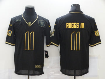 Henry Ruggs III Las Vegas Raiders black Salute To Service jersey