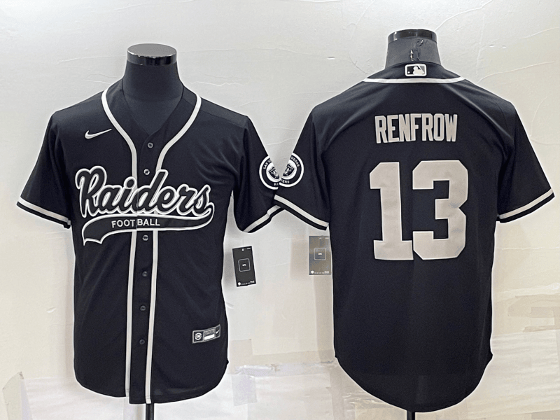 Hunter Renfrow Las Vegas Raiders black jersey