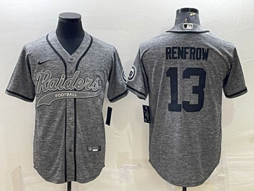 Hunter Renfrow Las Vegas Raiders gray jersey