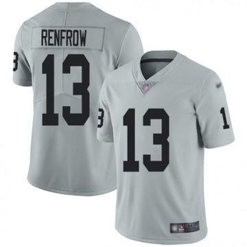 Hunter Renfrow Las Vegas Raiders grey Vapor jersey