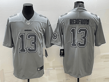 Hunter Renfrow With Patch Las Vegas Raiders grey Fashion jersey