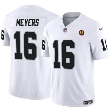 Jakobi Meyers Las Vegas Raiders white Vapor jersey