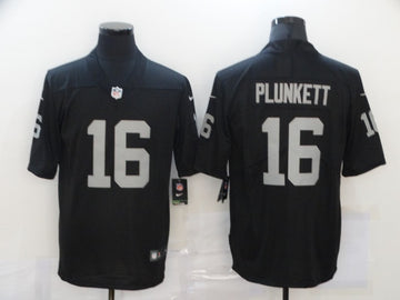 Jim Plunkett Las Vegas Raiders black Vapor jersey