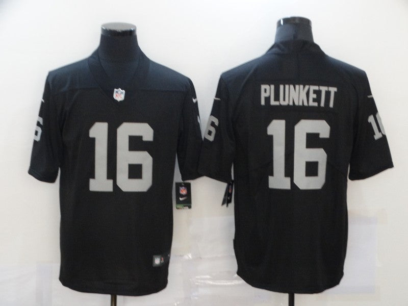 Jim Plunkett Las Vegas Raiders black Vapor jersey